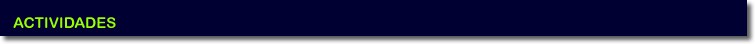 Actividades